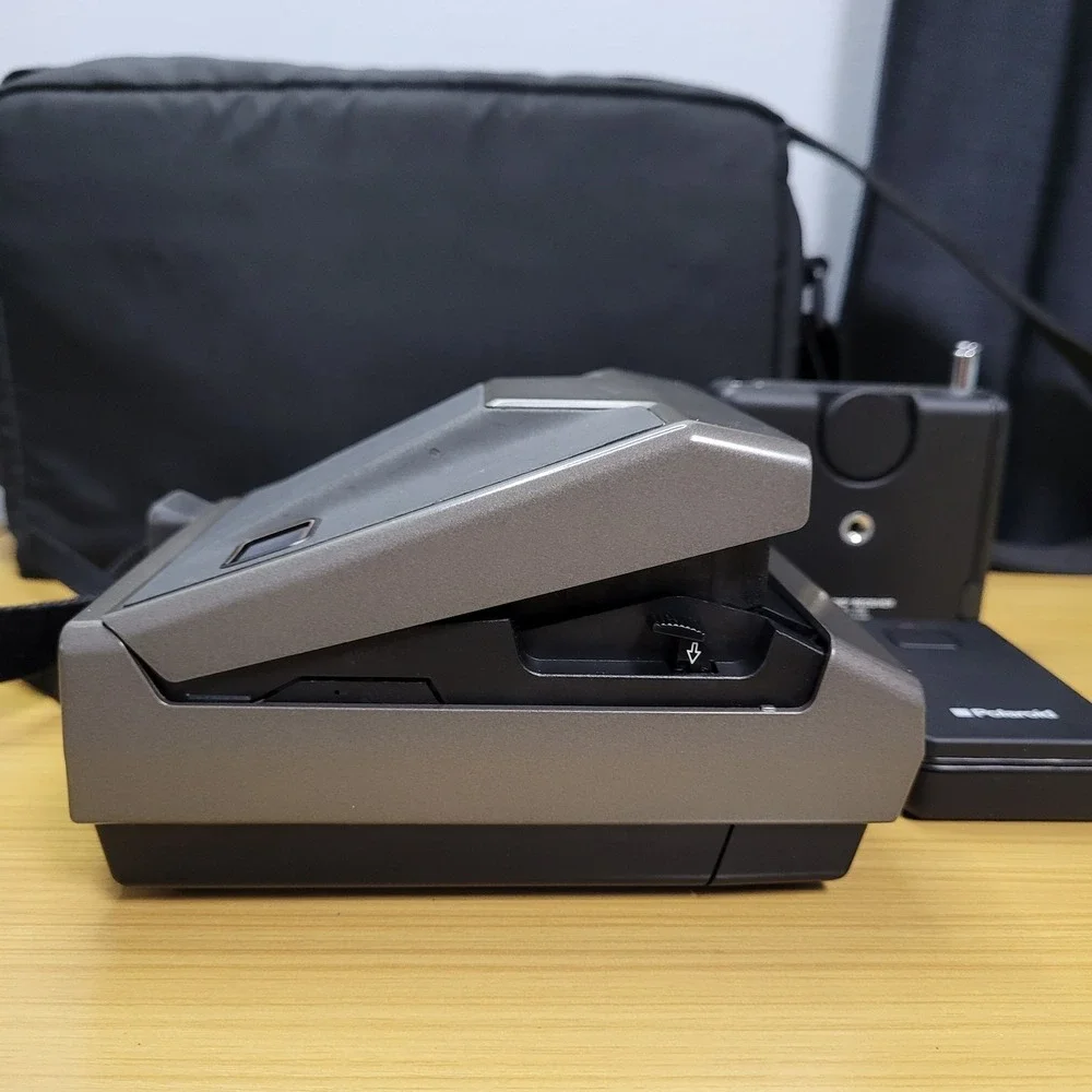 Vintage Polaroid Spectra System Instant Camera‎ w/Receiver and Transmitter